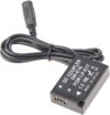 LP-E12 USB Dummy Battery Canon Pakistan - LP-E12 USB Dummy Battery DR-E12 Power Adapter – Continuous Power via Power Bank in Pakistan