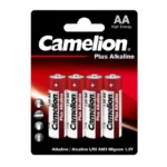 Camelion Plus Alkaline AA Batteries AA4 Pack