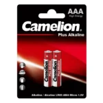 Camelion Plus Alkaline AAA Batteries AAA2 Pack
