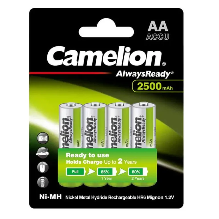Camelion AA 2500mAh Rechargeable Batteries Price In Pakistan