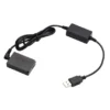 LP-E12 USB Dummy Battery Canon Pakistan - LP-E12 USB Dummy Battery DR-E12 Power Adapter – Continuous Power via Power Bank in Pakistan