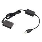 LP-E12 USB Dummy Battery Canon Pakistan - LP-E12 USB Dummy Battery DR-E12 Power Adapter – Continuous Power via Power Bank in Pakistan