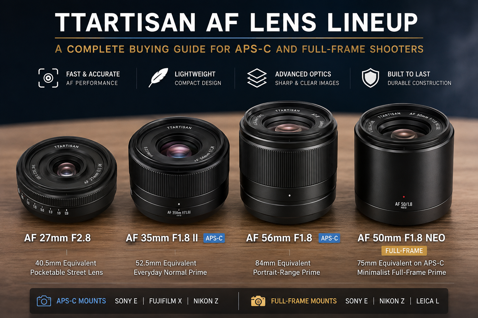 TTArtisan AF Lenses