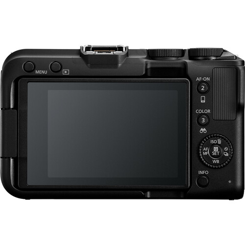 Canon EOS R50 V mirrorless camera side view