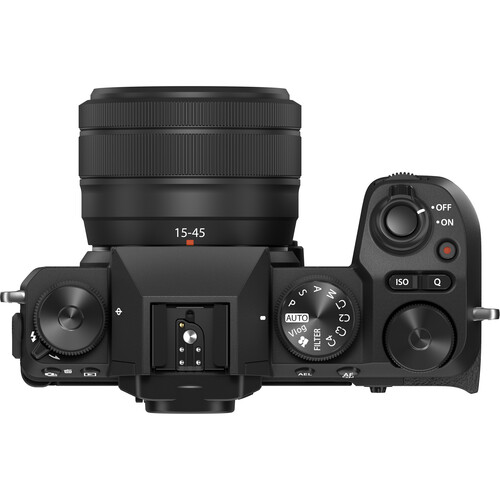 Fujifilm X-S20 mirrorless camera rear or detail view