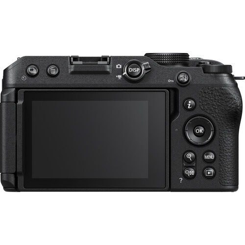 Nikon Z30 mirrorless camera side view