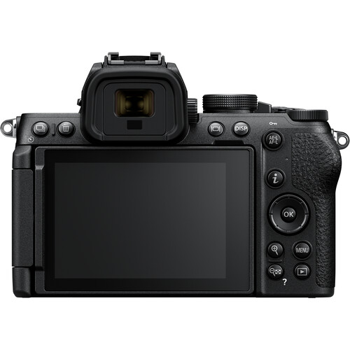 Nikon Z50 II mirrorless camera rear or detail view