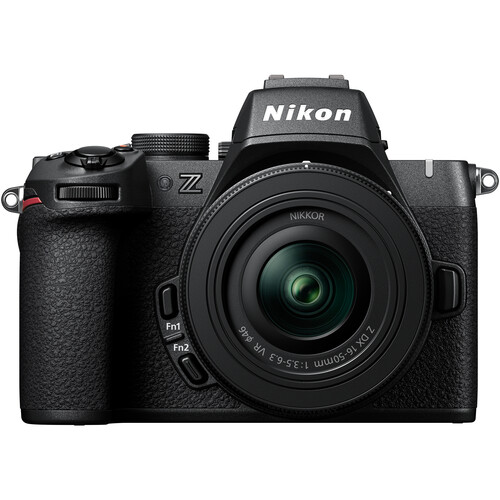 Nikon Z50 II mirrorless camera side view