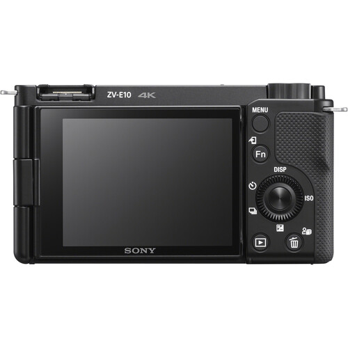 Sony ZV-E10 mirrorless camera side view