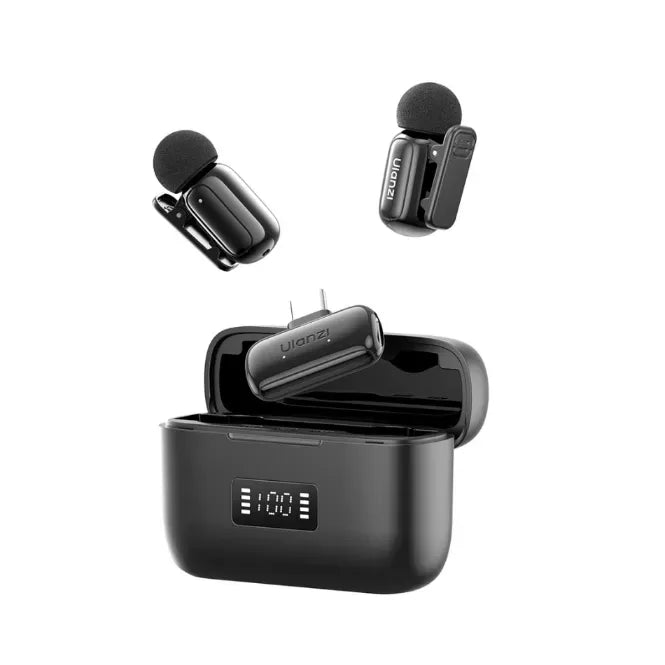 Ulanzi A200 Mini Wireless Mic (Black And White)