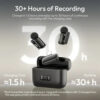 Ulanzi A200 Mini Wireless Mic (Black And White)