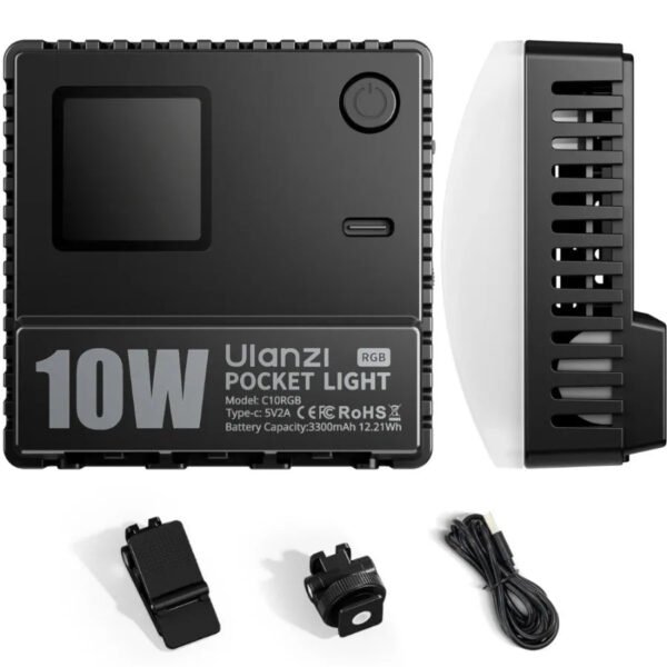 Ulanzi C10RGB 10W Pocket RGB Video Light