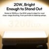 Ulanzi K20RGB 20W RGB LED Camera Light Panel