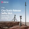 Ulanzi TT24 CKA Quick Release Selfie Stick Tripod
