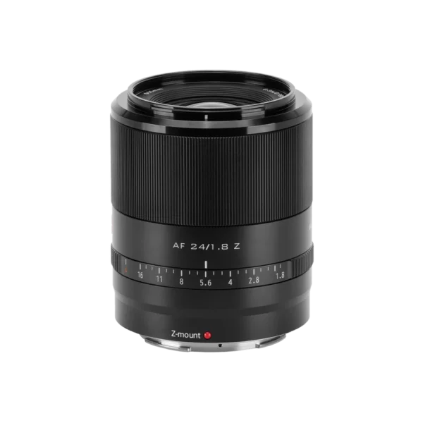 Viltrox AF 24mm F1.8 Nikon Z side view