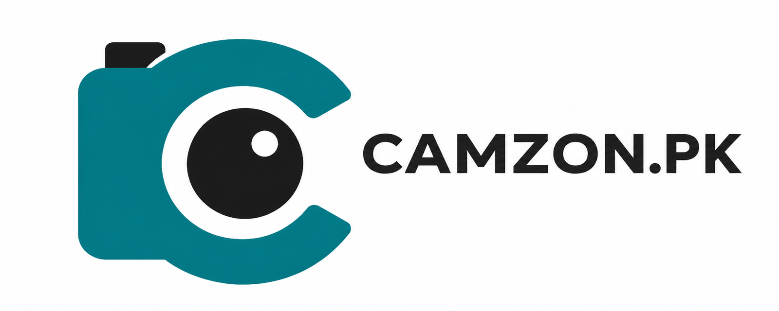 Camzon.pk logo for cameras, lenses and photography equipment