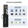 K&F 2-in-1 UHS-II SD & Micro SD Card Reader USB-C