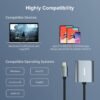 Memory Card Reader, BENFEI 2 in 1 USB-C to SD Micro SD MS CF Card Reader